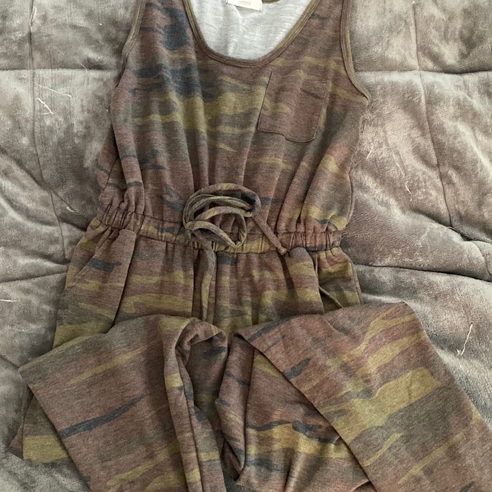 Cherish Camo jumpsuit